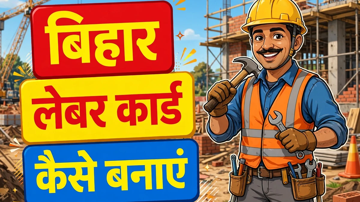 बिहार लेबर कार्ड कैसे बनाएं (Bihar Labour Card Kaise Banaye): ऑनलाइन आवेदन, फायदे और स्टेटस