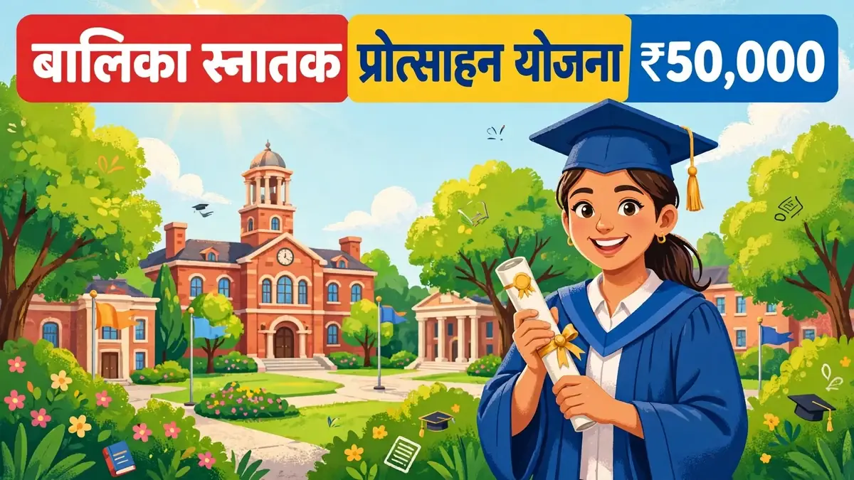 मुख्यमंत्री बालिका स्नातक प्रोत्साहन योजना बिहार (Mukhyamantri Balika Snatak Protsahan Yojana): स्नातक पास छात्राओं को ₹50,000