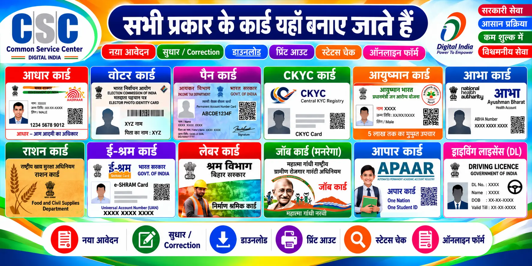 03. All Type Card