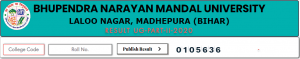 BNMU Part 3 Result 2021