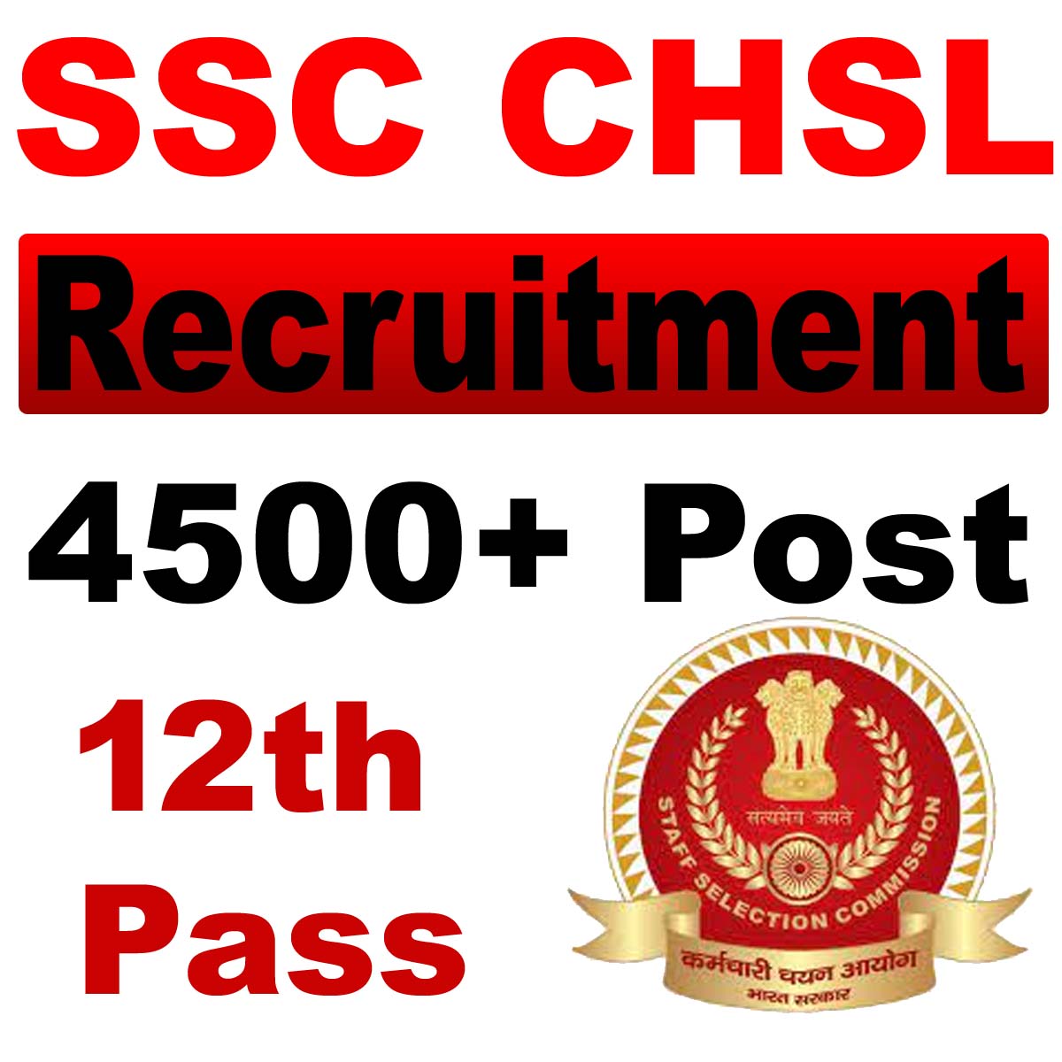 SSC CHSL Recruitment 2023