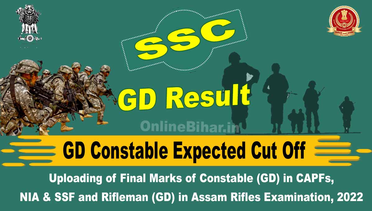SSC GD Cutoff 2023