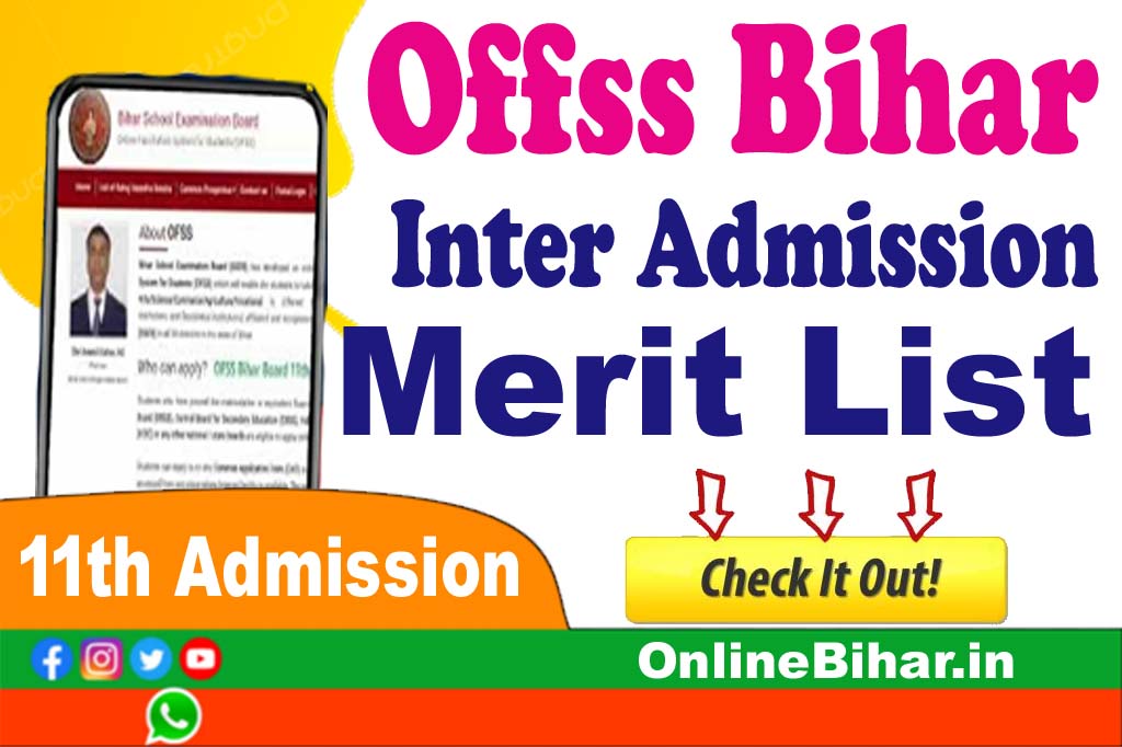 Inter Admission Merit List