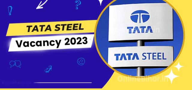 TATA Steel Jobs Vacancy 2023