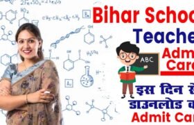 Bihar School Teacher Admit Card Download