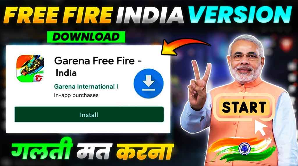 Free Fire India Download 2023