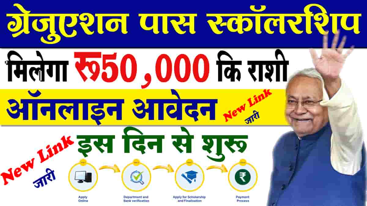 Bihar Graduation Scholarship 50000 Online Apply 2024