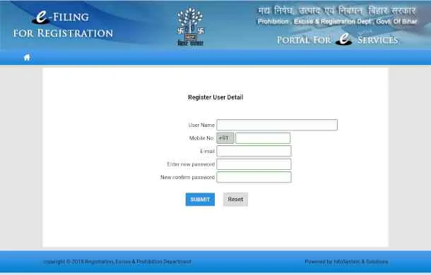 Bihar Land Registry Online