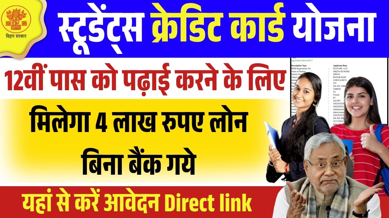 Student Credit Card Yojana