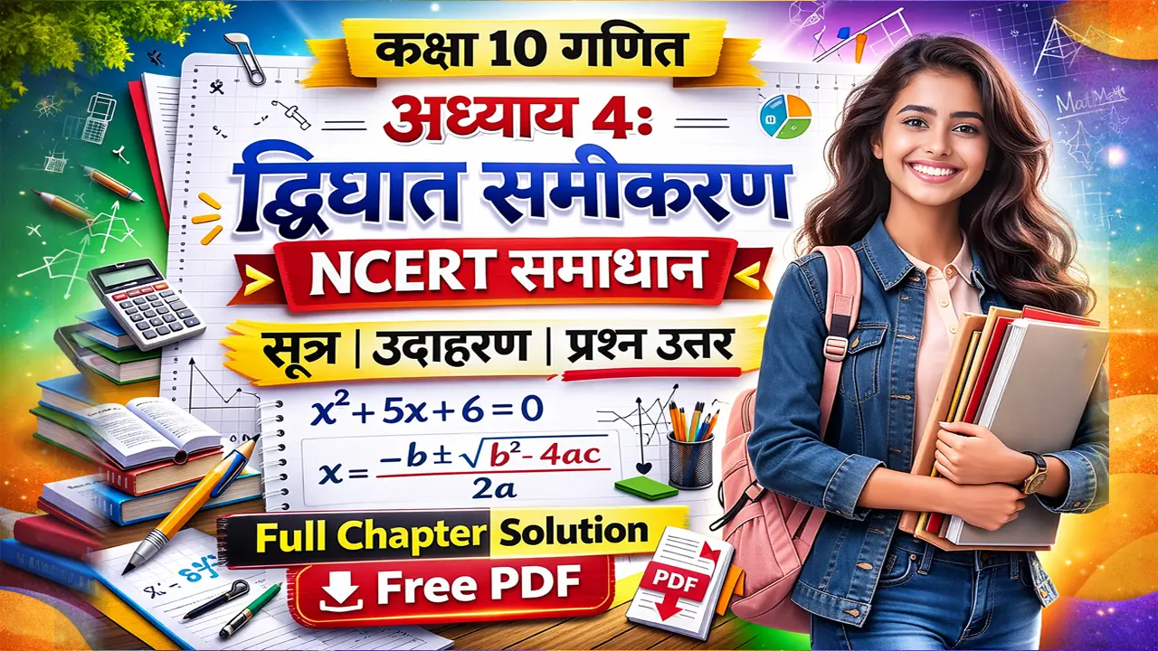 NCERT Class 10 Maths Chapter 4 Solutions